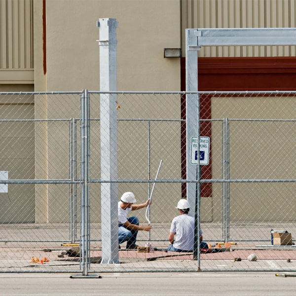 how much time can i rent the temporary fence for my construction site or event in Beacon